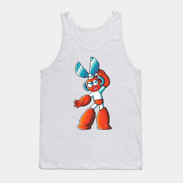 Pixelart Cutman Tank Top by maverickmichi